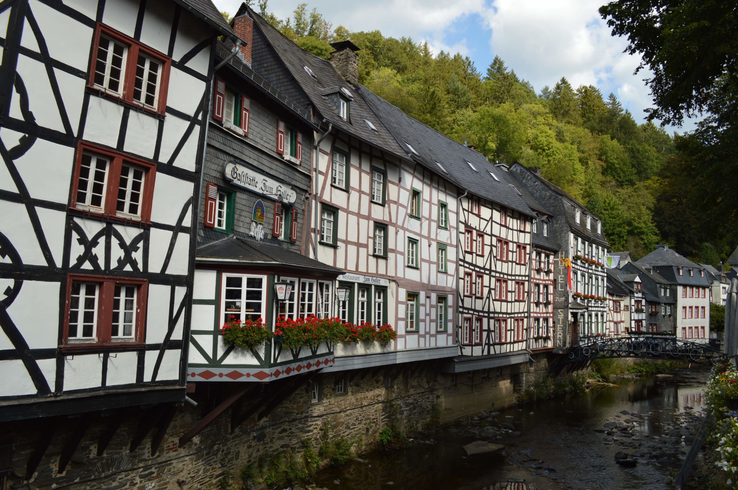 Monschau Fassaden am Fluss