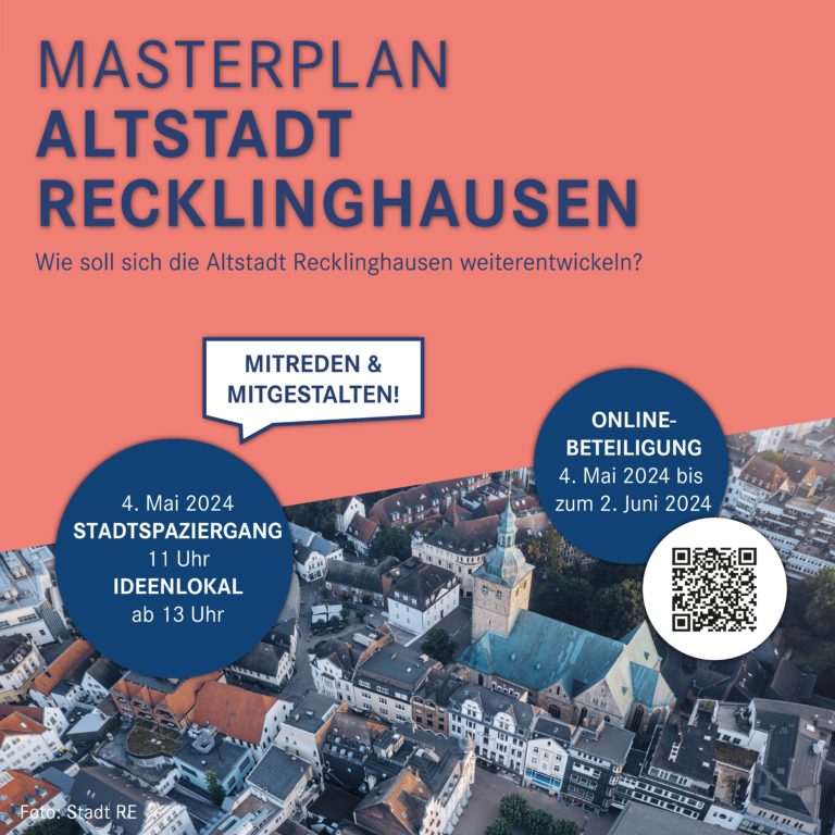 Flyer Termine Masterplan Altstadt Recklinghausen